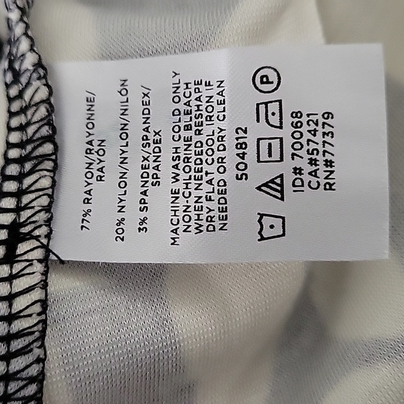 Ann Taylor Black and White Mini Dress - Picture 6 of 6